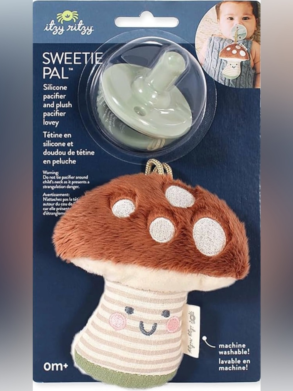 Itzy Ritzy Sweetie Pal Pacifier And Plush Lovey